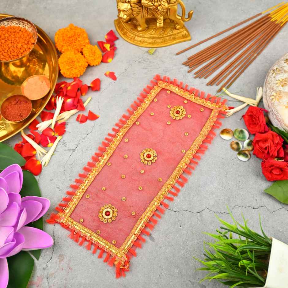 Divine Devi Maa Chunri | Red | 10 x 4 in | ServDharm