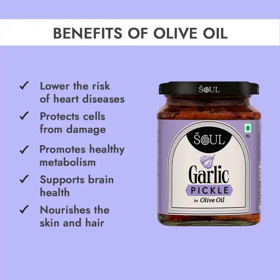 ADF Soul Garlic Pickle In Olive Oil