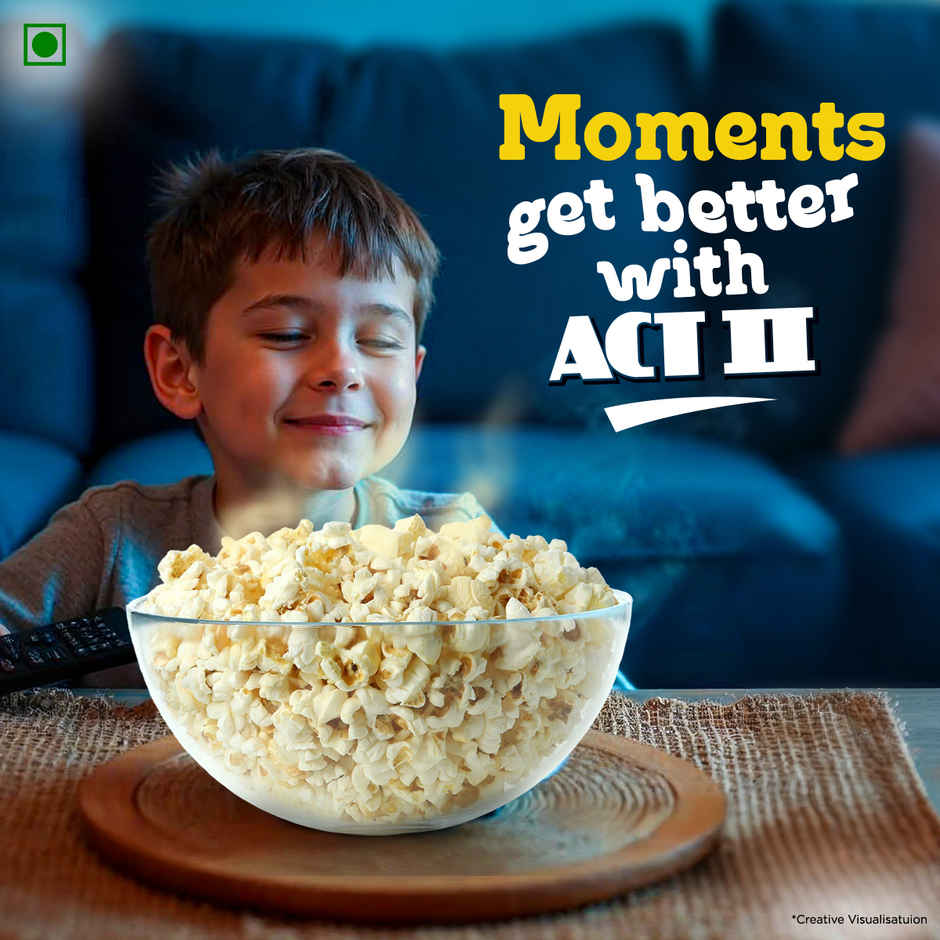 Act II Instant Popcorn | Classic Salted, Hot & Fresh in 3 mins