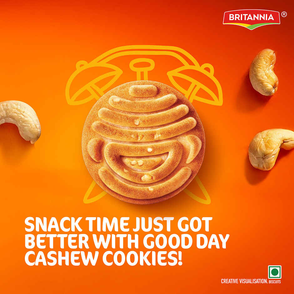 Britannia Good Day Cashew Cookies| Trans Fat-free