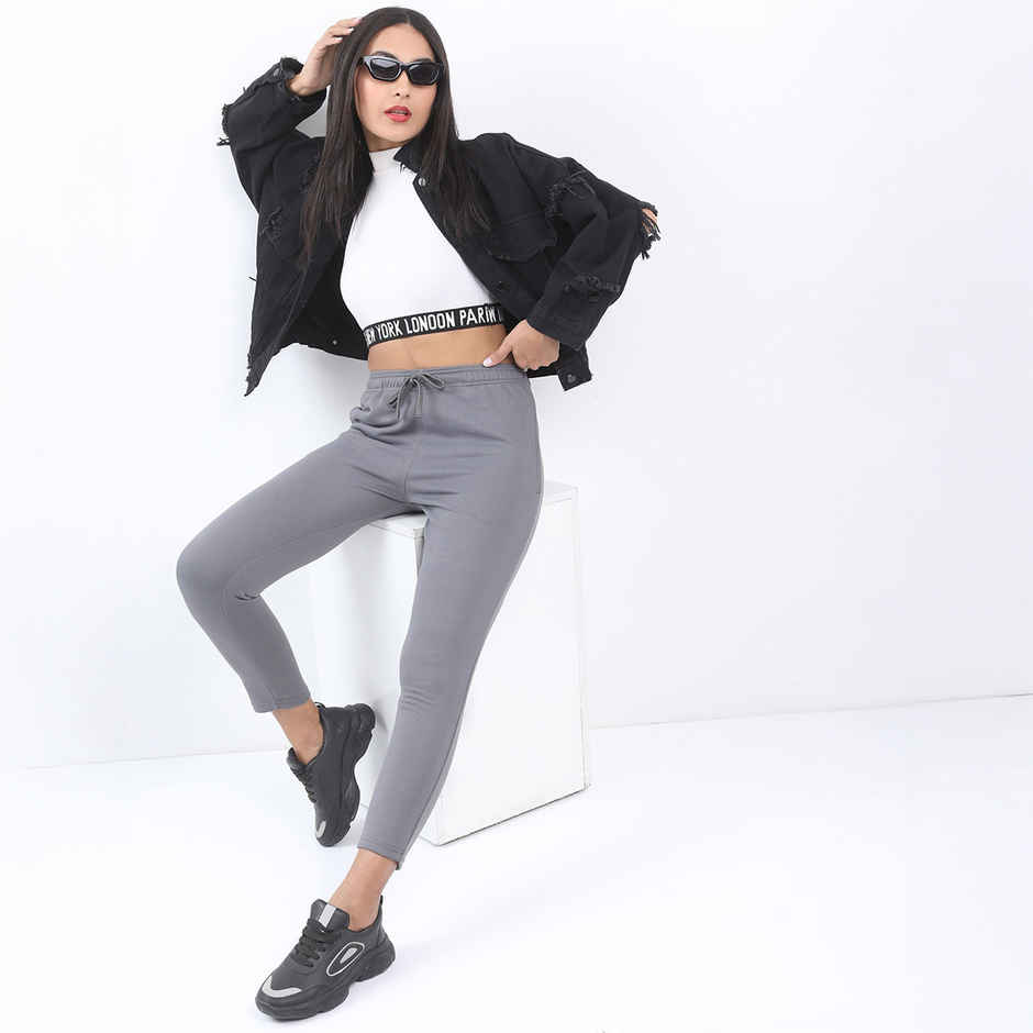 Ketch Women's Mid-Rise Track Pants | Steel - 28