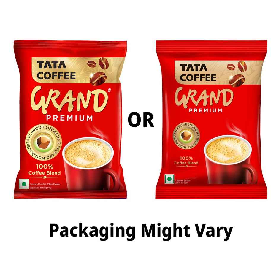 Tata Coffee Grand Premium 100% Coffee Blend Classic Instant Coffee Combo