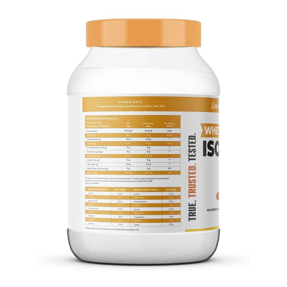 NATURALTEIN Whey Protein Isolate Unflavoured