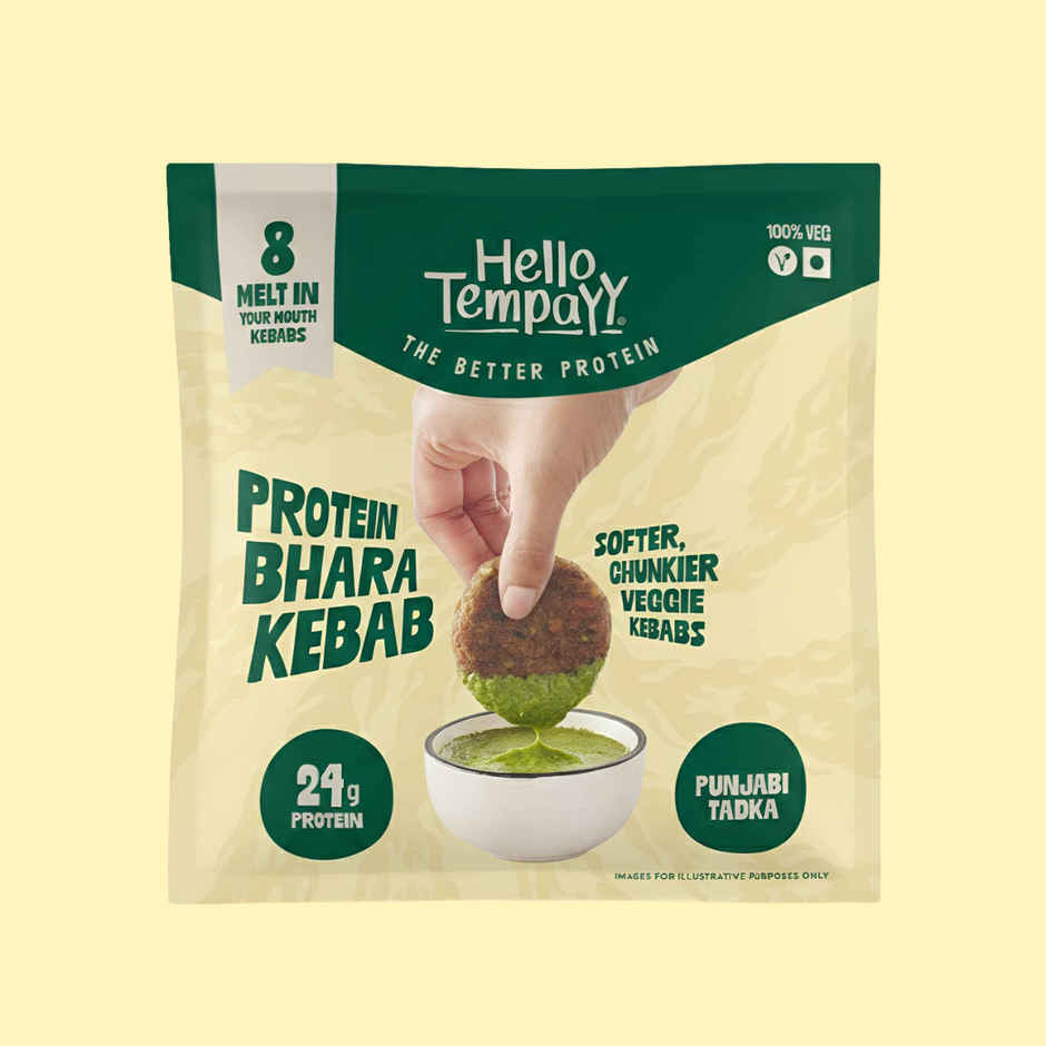 Hello Tempayy Veg Protein Bhara Kebab