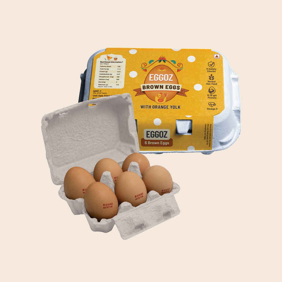 Eggoz Protein Rich Farm Fresh Brown Eggs
