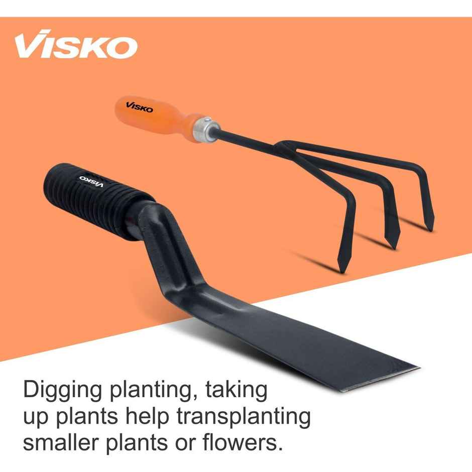 Visko 532 Garden Tools Set | 6 pcs Set Garden Tool Kit Garden Tool Kit | 6 Tools