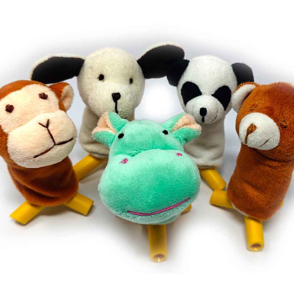 Sterling Finger Puppets Pack Of 5 - Multi