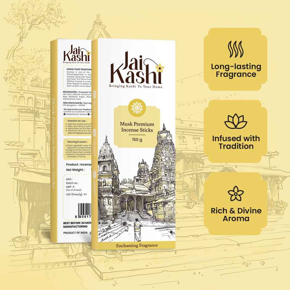 Jai Kashi Musk Premium Incense Stick