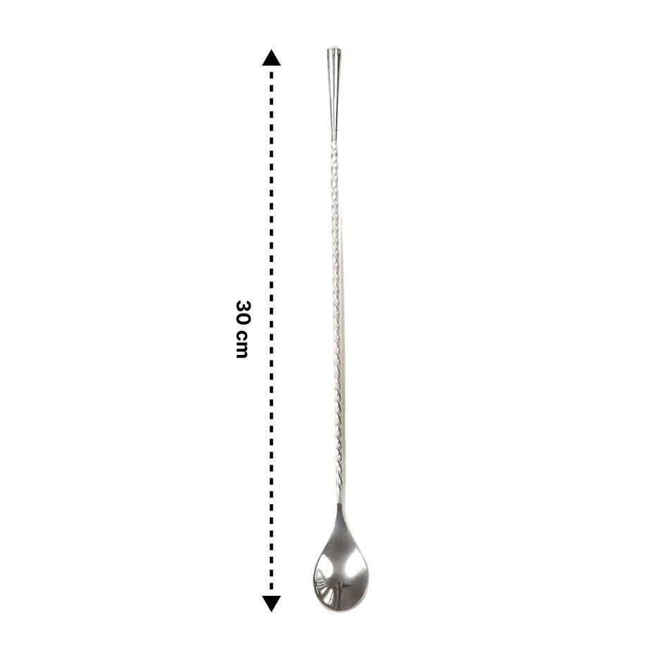 Bar Box Spoon Mixing Bar Spoon Stainless Steel Professional Cocktail Bar Tool | 12 Inches