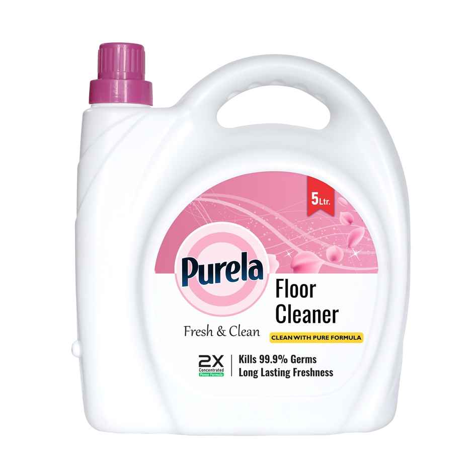 Purela Rose Floor Cleaner Liquids | Bathroom Surface Cleaning Liquid | Ecofriendly