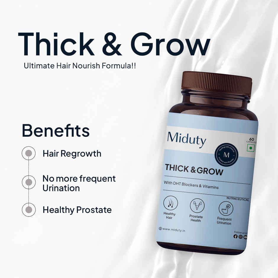 Miduty Thick And Grow Hairs Supplement