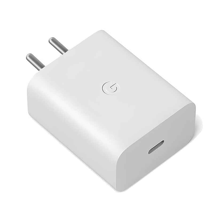 Ailkin 30W USB-C Fast Charger Adaptor for Pixel 9| 8| 7| 6 Series & All USB-C Devices| White