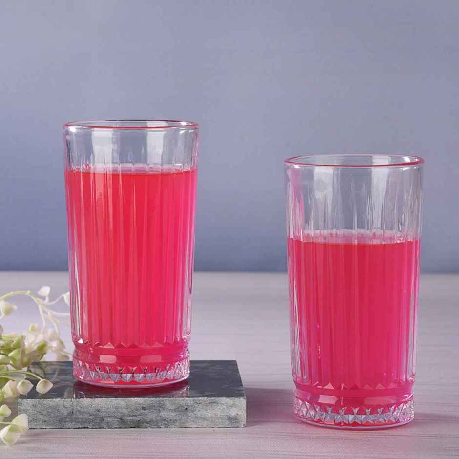 Sanjeev Kapoor Dubai Water Glass 290 ml | Set of 6 Piece