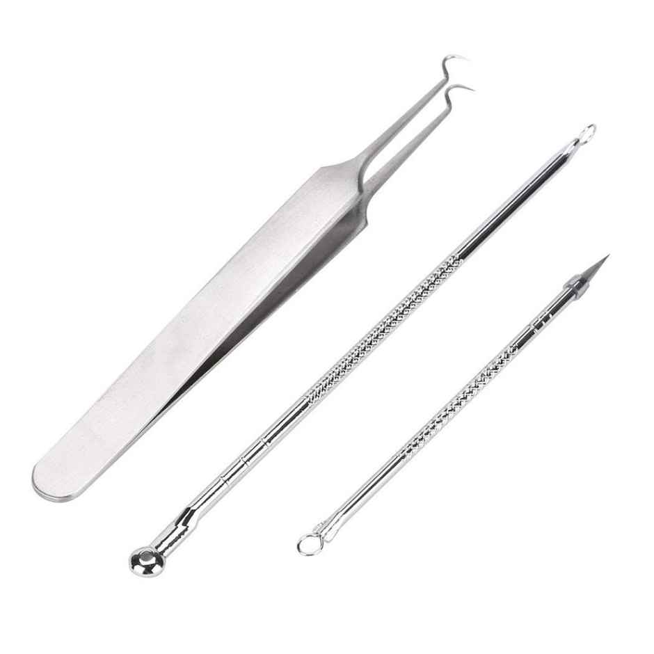 Beaute Secrets Acne Extractor Kit ingrown Hairs And Facial Impurities Removal Set