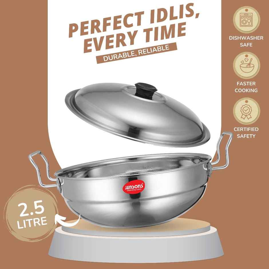 Jensons Heavy Capsul Bottom Multi Kadai Induction Compatible