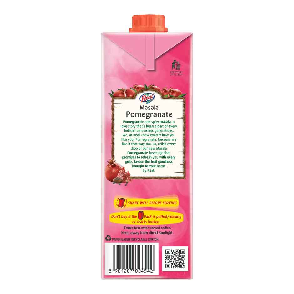 Dabur Real Masala Pomegranate Fruit Juice Combo