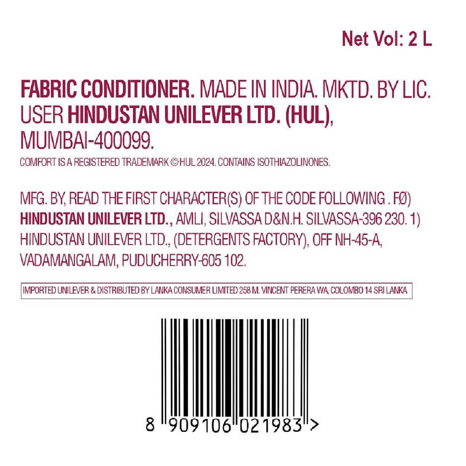 Comfort Lily Fresh After Wash Fabric Conditioner