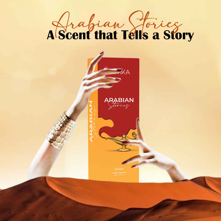 Vokka Pocket Perfume Arabian Stories Unisex Luxury Fruity Musky