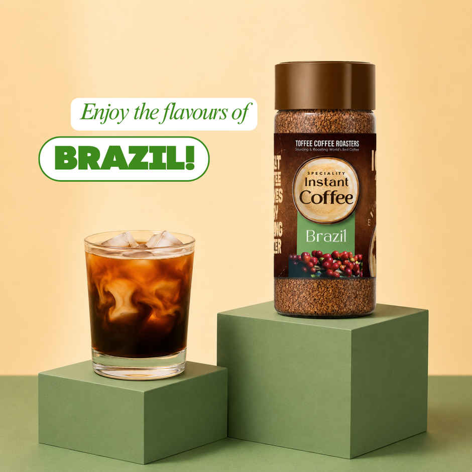 Toffee Brazil Speciality Coffee Roasters Organic Instant Coffee