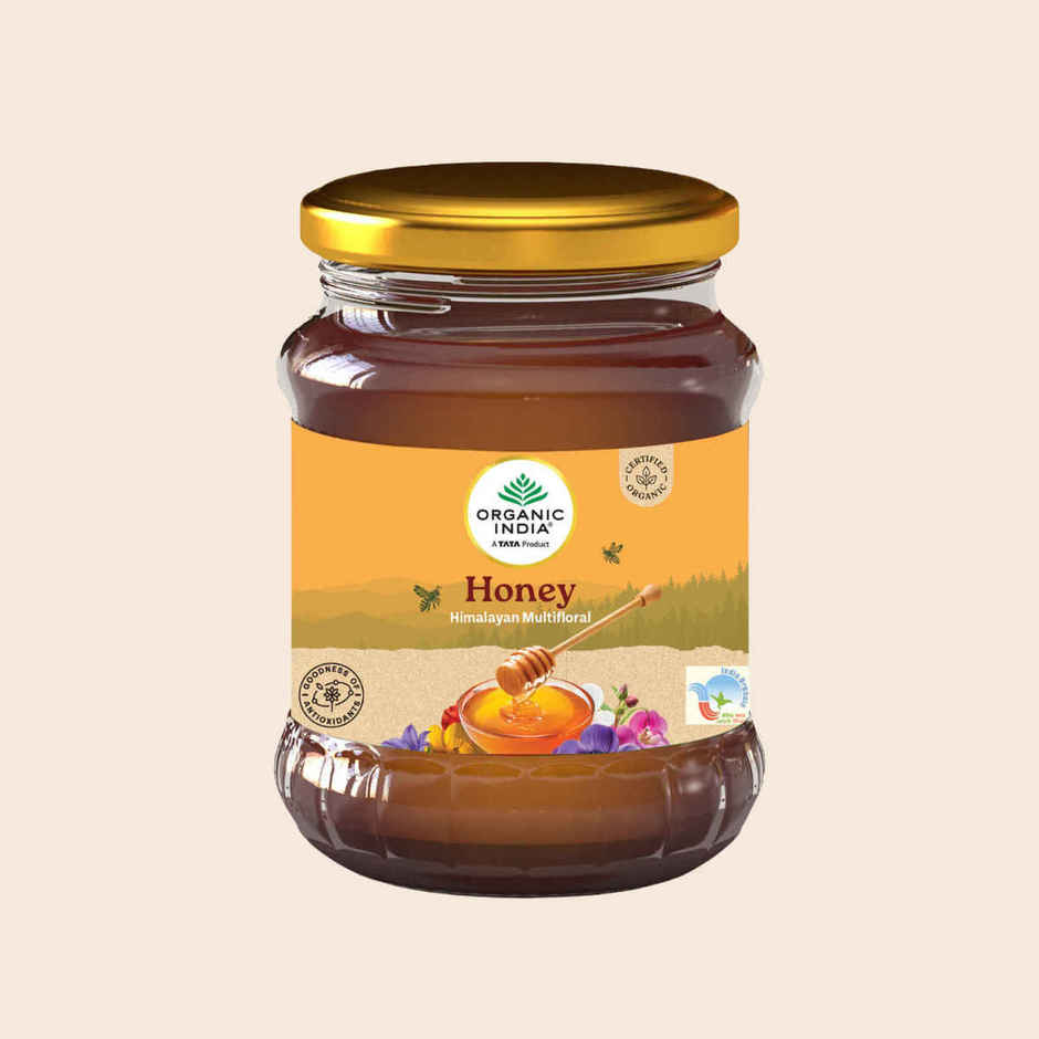 A Tata Product - Organic India Himalayan Multi Floral Honey | Rich In Nutrients | Antioxidants