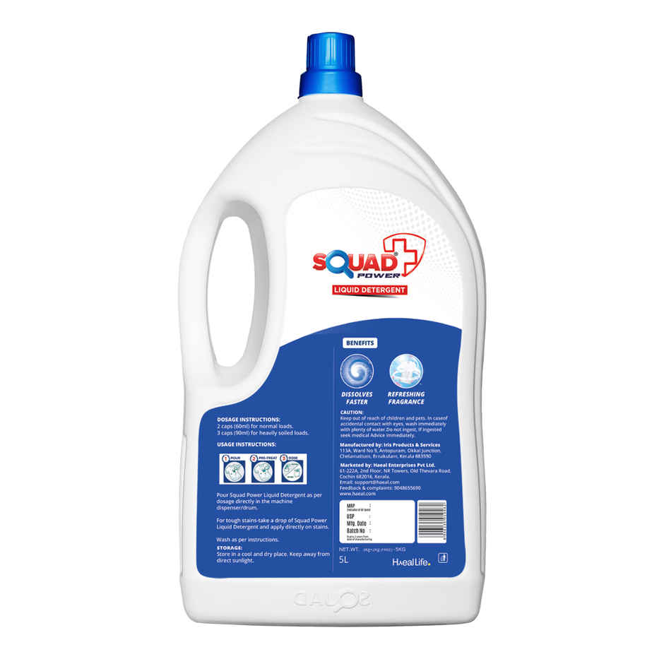 SQUAD Power Liquid Detergent