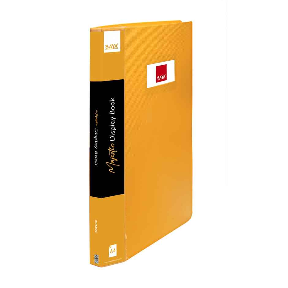 Saya A4 Display Book | 20 Pocket Document Organizer for Reports | Certificates & Office Use