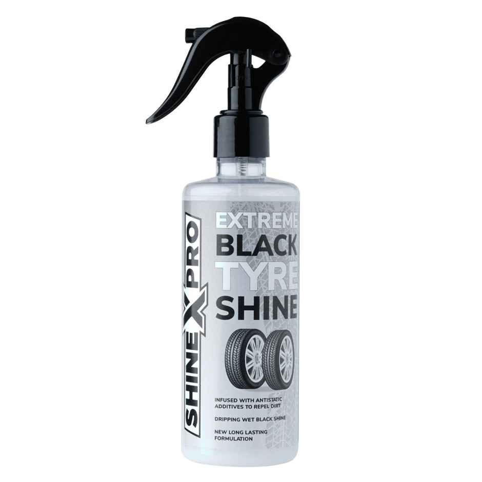 ShineXPro Bike & Car Tyre Polish Spray | Long Lasting | Extends Tyre Lifespan | Repels Dust