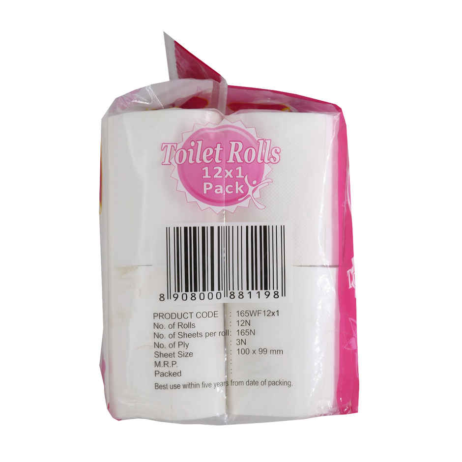 Wintex Fab Toilet Roll 12x1(3Ply)