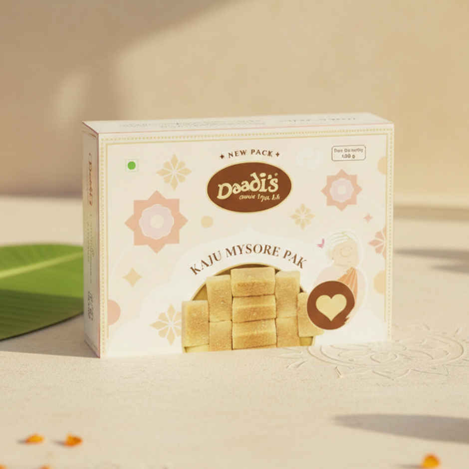 Daadi's Kaju Mysore Pak