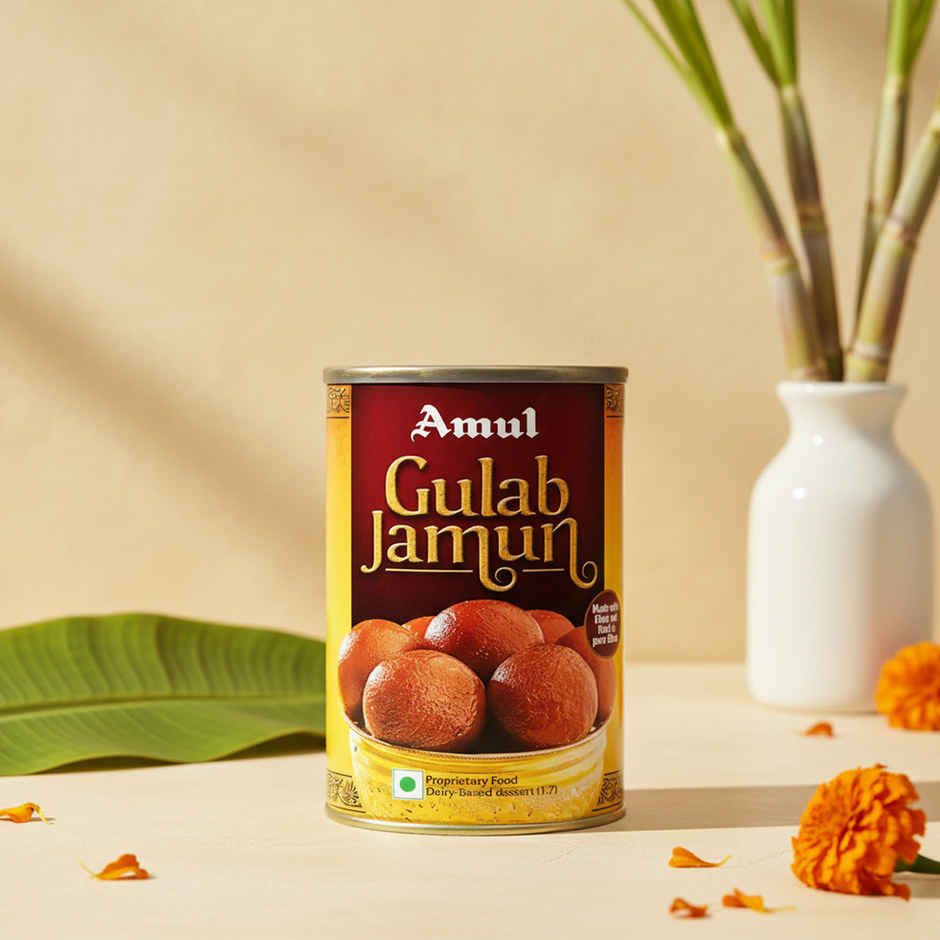 Amul Gulab Jamun Tin | Soft & Delicious