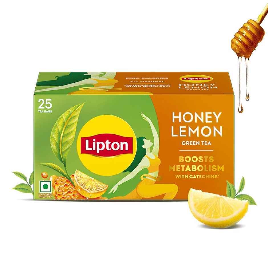 Lipton Honey Lemon Green Tea Bags