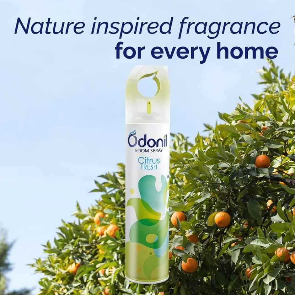 Odonil Citrus Fresh Room Freshener Spray Combo
