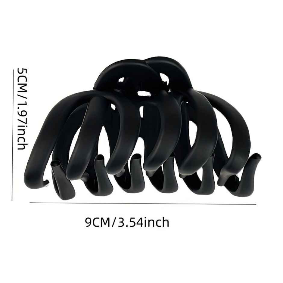 Chronex 2 Pcs Octopus Hair Claw Clips - 1.57" Non-Slip | Strong Grip Hair AccesBAUies | AsBAUted