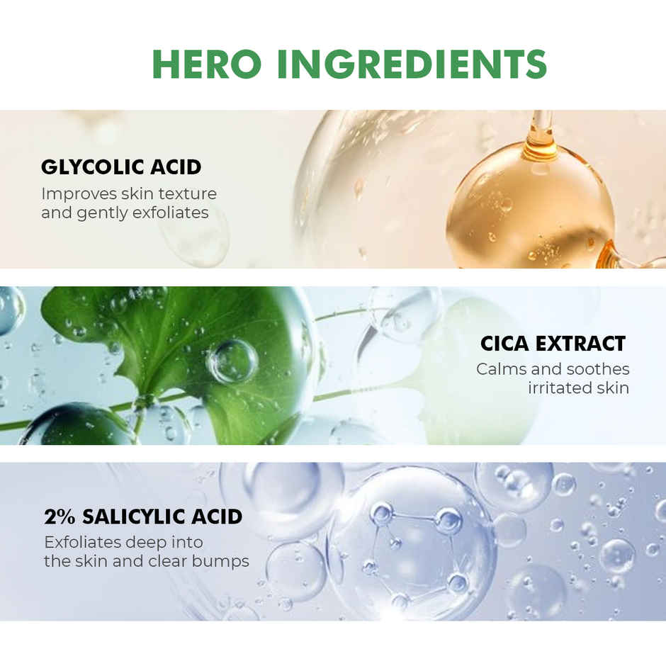 Conscious Chemist Salicylic Acid Face Wash For Oily Acne Prone Skin With Glycolic Acid