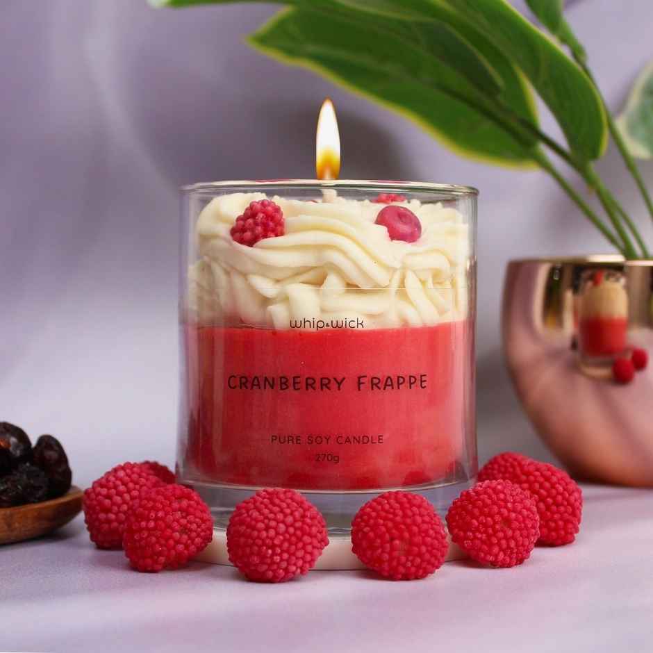 Whipand Wick Cranberry Frappe Scented Candle