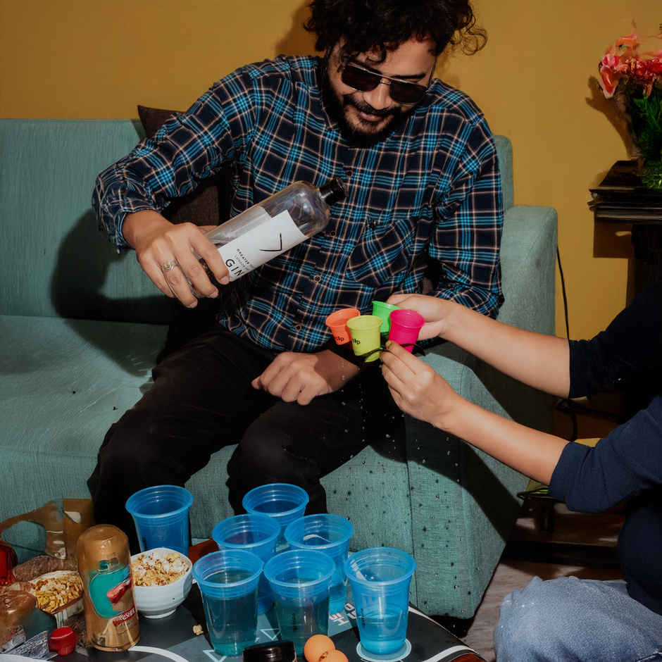 Premium Reusable Party Shot Glasses | Multicolour | Easysip