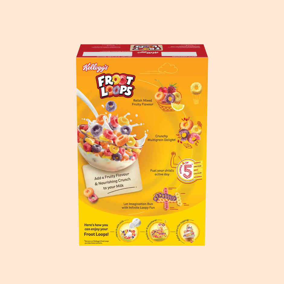 Kellogg's Froot Loops - Crunchy Multigrain Cereal