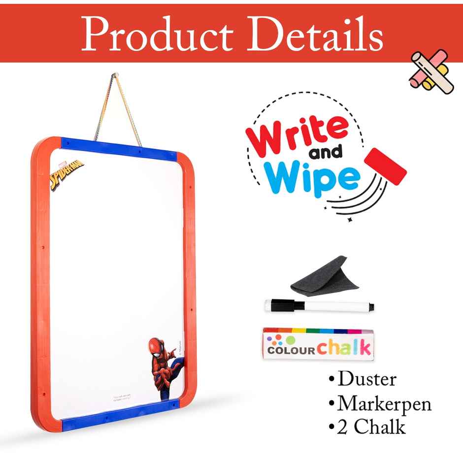 Itoys 2 in 1 Hanging Board Big- Spiderman (Colour May Vary)