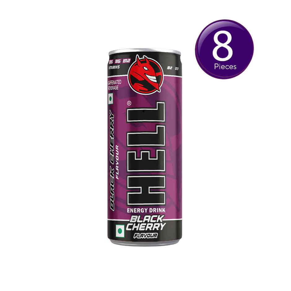Hell Energy Drink Black Cherry Combo    