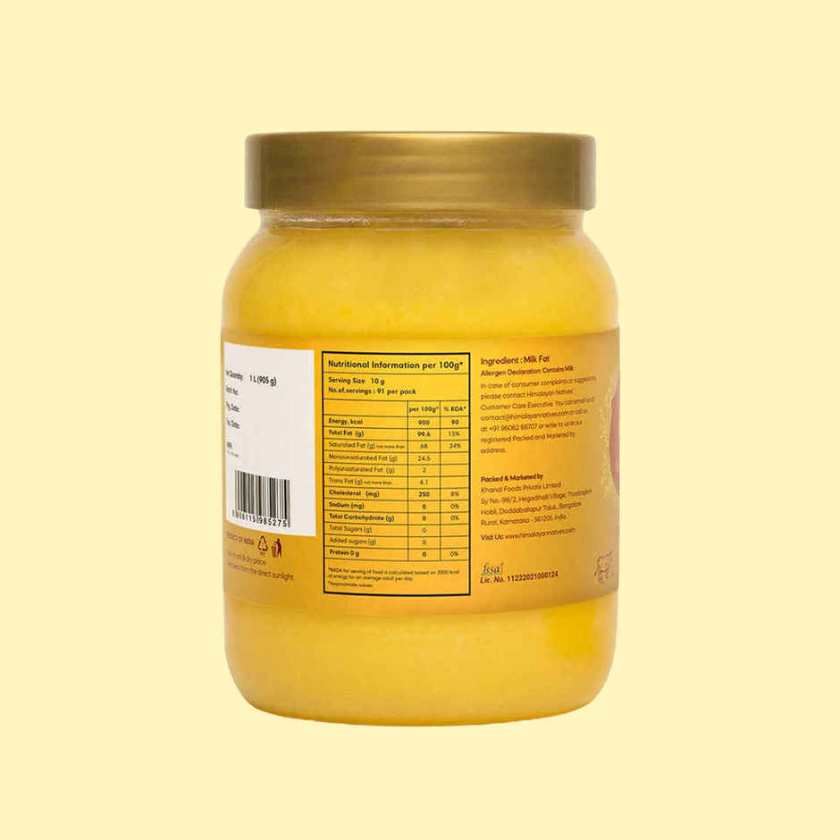 Himalayan Natives Truly Natural Pahadi Ghee | Jar