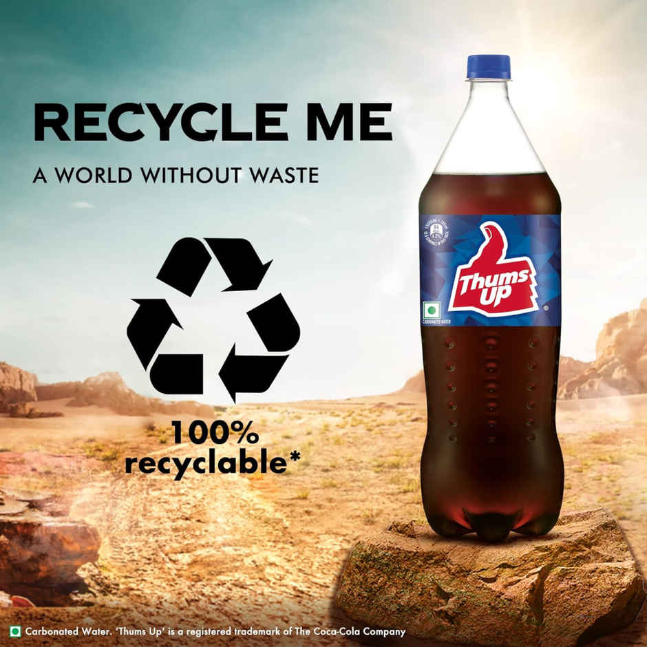 Thums Up | Cola Sparkling Soft Drink Pet Bottle | The Coca-Cola Company