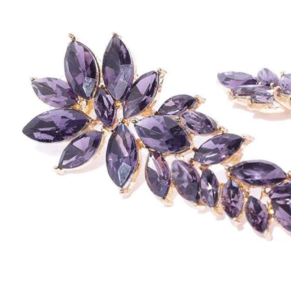 YouBella Jewellery Earings Crytal Dangler Earrings for Girls and Women