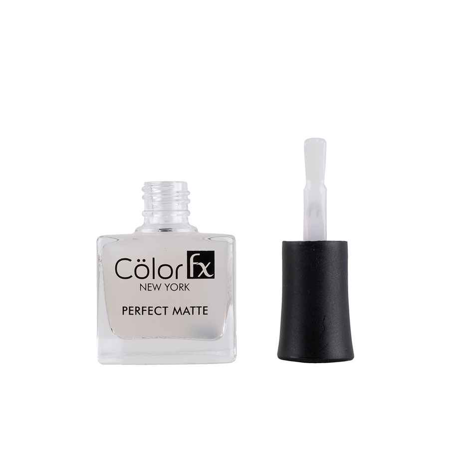 Color Fx Transparent Matte Top Coat Nail Polish, Long Lasting Nail Paint, 154