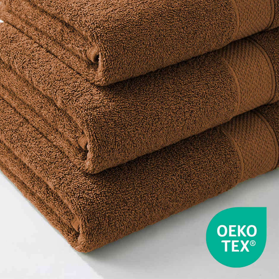 Mytrident Urban Comfort Cotton Bath Towel | Coconut Shell