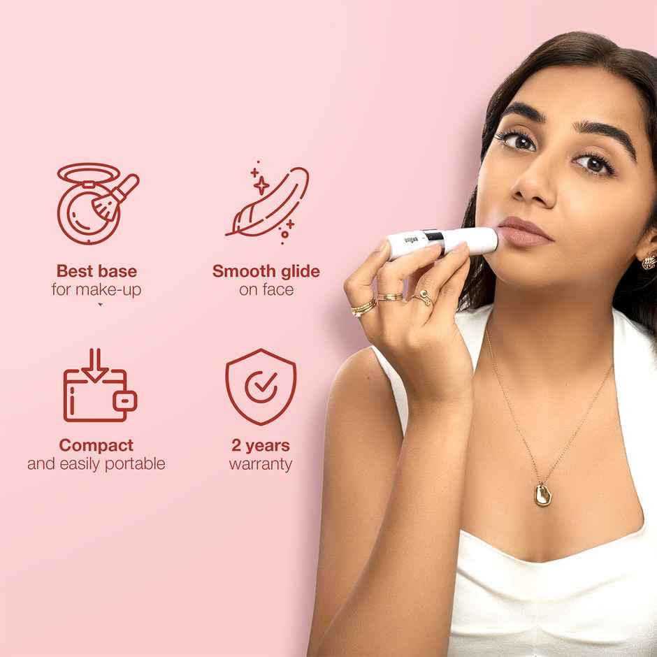 Braun Face Mini Hair Remover Fs1000 Electric Facial Hair Removal For Women Quick With Smartlight