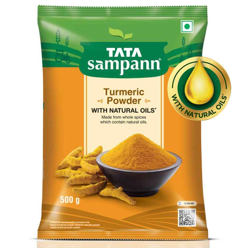 Tata Sampann Turmeric Powder With Natural Oils Haldi Powder