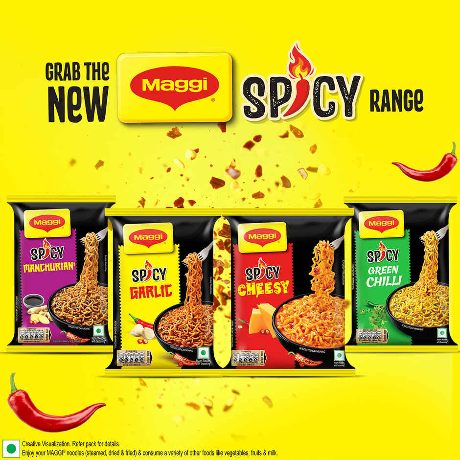 Maggi 2-Minute Spicy Garlic Noodles
