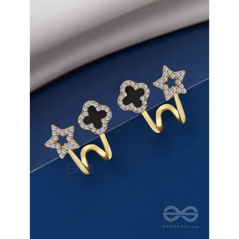 Everstylish Make a Wish - Stud Earrings | Black
