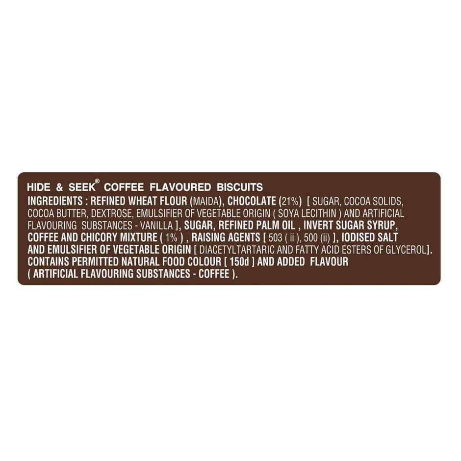 Parle Hide & Seek Cafe Mocha Flavoured Biscuits | Artificial Colour-free and Preservative-free Combo