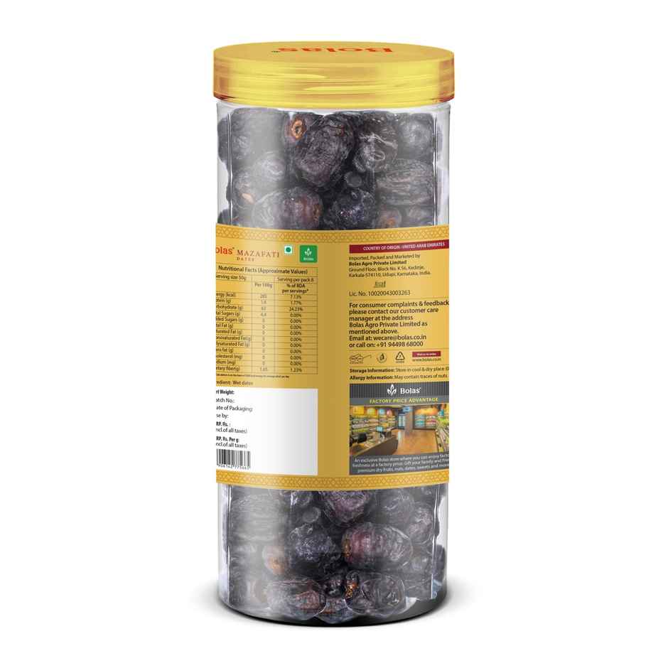 Bolas Mazafati Dates Jar